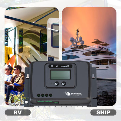 Năng lượng PV tối đa 560W MPPT Bộ điều khiển sạc năng lượng mặt trời thông minh với Bluetooth