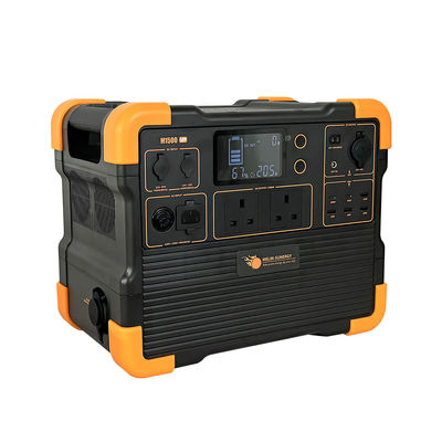 Màn hình LCD UPS Máy phát năng lượng mặt trời 2200W Nguồn năng lượng lưu trữ với nhiều cổng USB