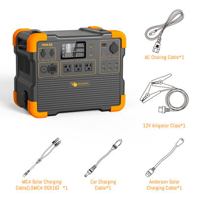 Giá tốt. Máy phát điện năng lượng mặt trời pin lithium di động, nhẹ với bộ biến tần sóng sin chuẩn 2200W và thời gian sạc 2 giờ trực tuyến