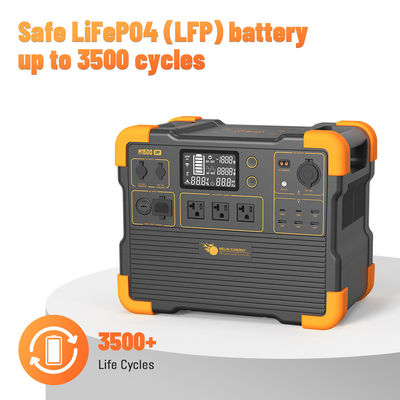 Giá tốt. 2200W Pure Sinus Wave Inverter Generator LiFePO4 Hệ thống máy phát năng lượng mặt trời di động trực tuyến