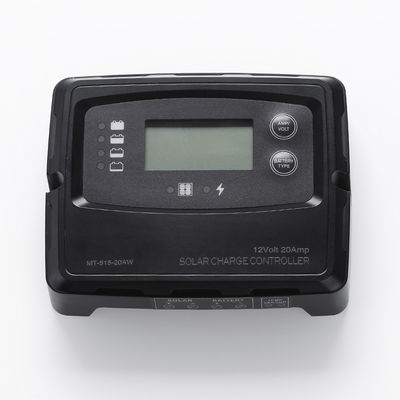 Máy điều khiển sạc năng lượng mặt trời kỹ thuật số LCD màu đen IP67 Max. Điện PV 760W 24V 380W 12V