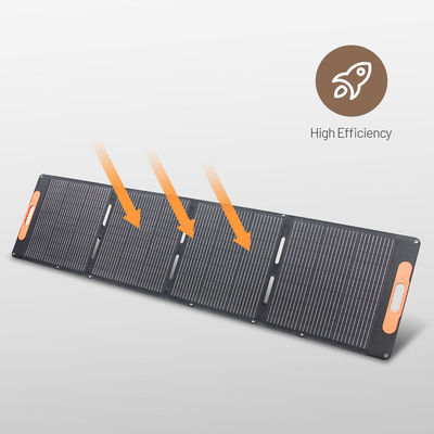 Giá tốt. Các tấm pin năng lượng mặt trời gấp 200W di động cho cắm trại trực tuyến