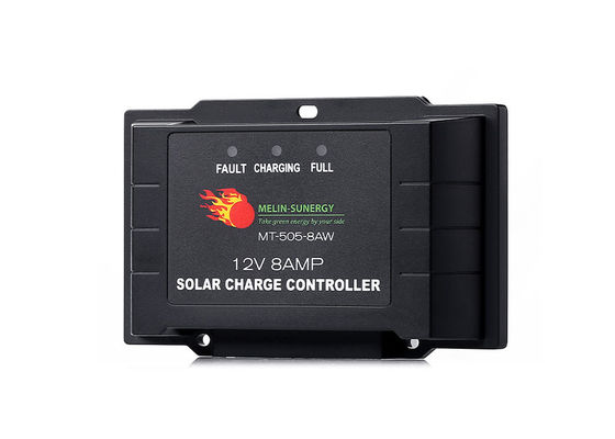 8A Smart PWM Solar Charge Controller IP65 Kiểm soát điện năng mặt trời chống nước 12V