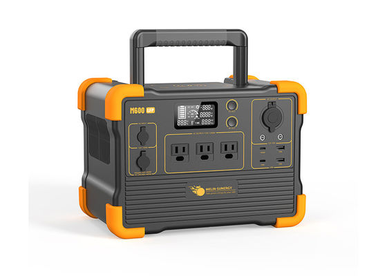 Máy phát điện năng lượng mặt trời pin lithium LFP nhỏ gọn mang theo Inverter 1200W và pin 614Wh