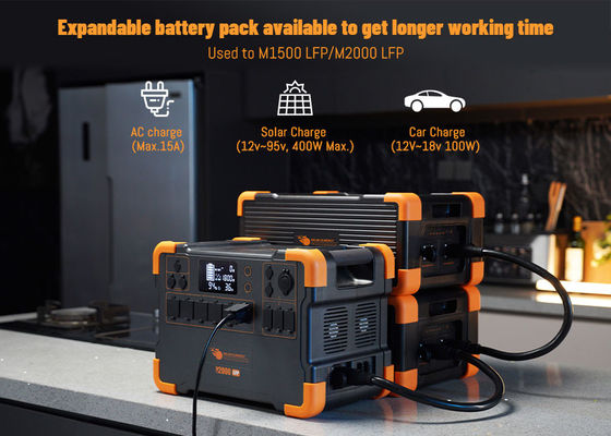 Giá tốt. LiFePO4 Máy phát điện di động Bộ pin Nhà máy điện sạc với công suất 3072Wh trực tuyến