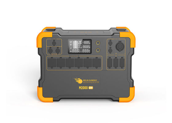 Động cơ biến tần sóng sinus tinh khiết pin lithium di động Máy phát năng lượng mặt trời 1200W Bảng năng lượng mặt trời