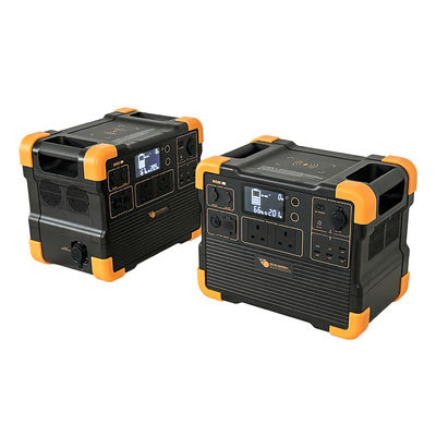 2200W LiFePO4 UPS Máy phát điện mặt trời dự phòng điện khẩn cấp với pin 1536Wh