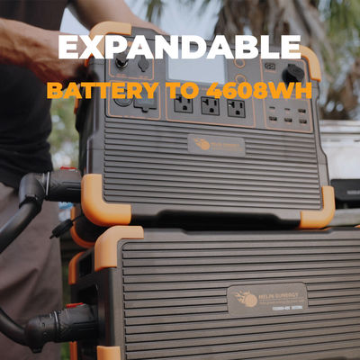 Giá tốt. Máy phát điện năng lượng mặt trời UPS 2200W với pin LiFePO4 1536Wh, đầu vào năng lượng mặt trời 600W và thiết kế nhẹ 18kg trực tuyến