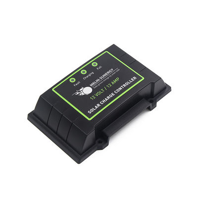 Giá tốt. Đen IP67 chống nước PWM tấm pin mặt trời và bộ điều khiển sạc 12V 24V chỉ số LED tự động trực tuyến