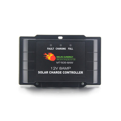 Giá tốt. Đen thông minh Pwm điều khiển năng lượng mặt trời IP67 8A 12V 24V điều khiển năng lượng mặt trời trực tuyến