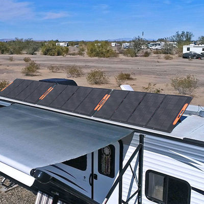 Bộ tấm pin mặt trời gấp gọn 300W với mặt trước ETFE và kích thước gấp gọn 812X608mm