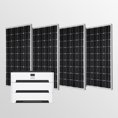 Giá tốt. 3150W LiFePO4 Hệ thống lưu trữ năng lượng mặt trời 6000 tái chế với phạm vi dòng điện PV 80A trực tuyến