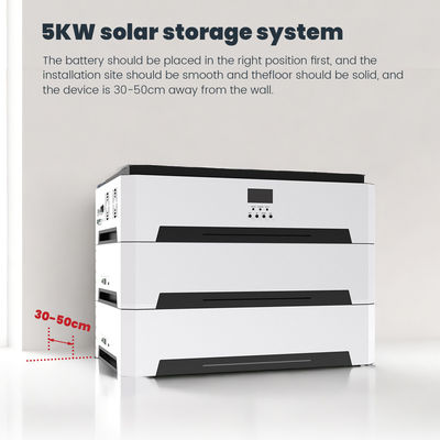 Giá tốt. Hệ thống lưu trữ năng lượng mặt trời 5KW Off Grid cho phạm vi điện áp hoạt động PV 120 - 500V trực tuyến