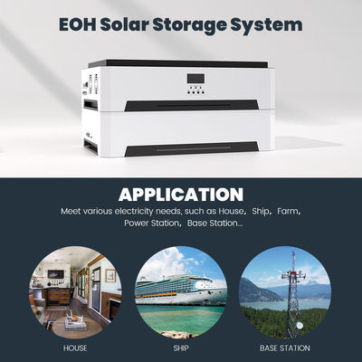 Giá tốt. Home LiFePO4 pin Hệ thống lưu trữ năng lượng mặt trời với bộ biến đổi sóng sinus tinh khiết 10KW trực tuyến