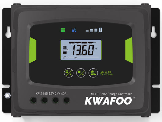 LiFePO4 Bộ điều khiển sạc mặt trời tương thích với pin RV 40Amp MPPT với bảo vệ IP43
